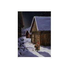 Jan Bergerlind Christmas Postcards - Stuga - Honey Beeswax