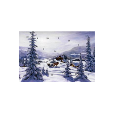 Jan Bergerlind's Advent Calendar Card - Sleigh Ride - from Honey Beeswax